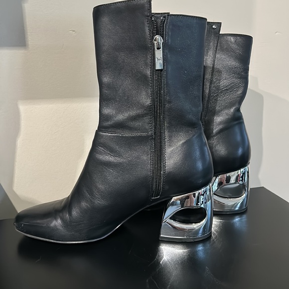 Halston Leather Boots - Picture 2 of 7